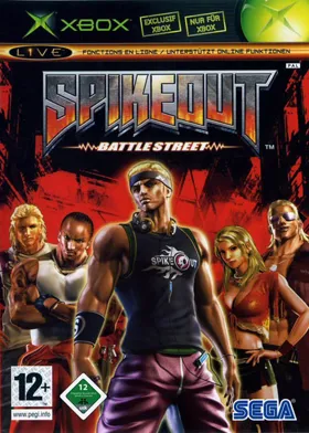 Spikeout Battle Street (USA) box cover front